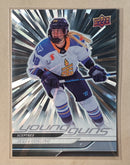 2024-25 Upper Deck 63 Julia Gosling - PWHL - Silver Outburst - Young Guns