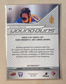 2024-25 Upper Deck 63 Julia Gosling - PWHL - Silver Outburst - Young Guns