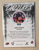 2024-25 Upper Deck DZ-12 Abby Roque - PWHL - Purple Dazzlers