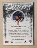 2024-25 Upper Deck DZ-20 Jocelyne Larocque - PWHL - Blue Dazzlers