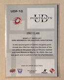 2024-25 Upper Deck UDP-10 Emily Clark - PWHL - Portraits