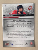 2024-25 Upper Deck 32 Emily Clark - PWHL