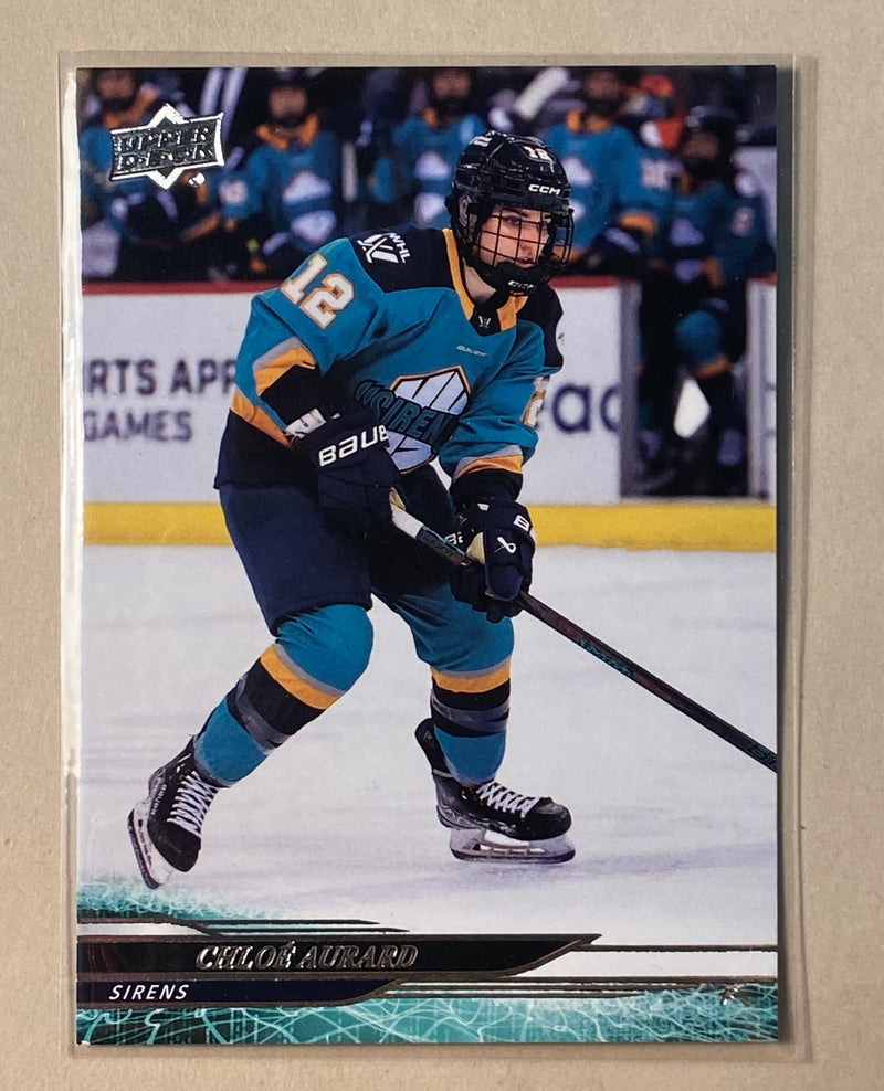 2024-25 Upper Deck 34 Chloe Aurard - PWHL