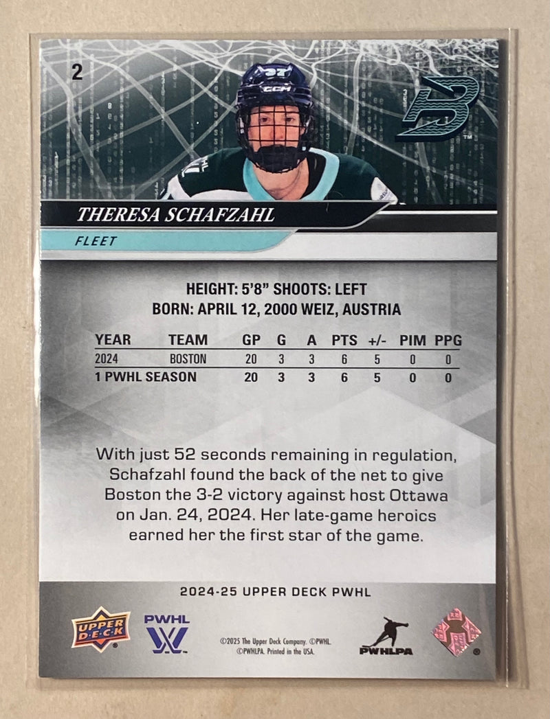2024-25 Upper Deck 2 Theresa Schafzahl - PWHL