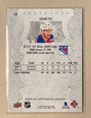 2025-26 Upper Deck 34 Adam Fox - Hockey - Artifacts
