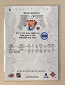 2025-26 Upper Deck 81 Matias Maccelli - Hockey - Artifacts