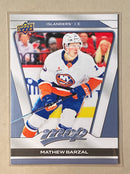 2025-26 Upper Deck 98 Mathew Barzal - Hockey - MVP