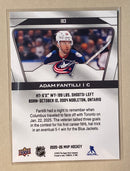2025-26 Upper Deck 183 Adam Fantilli - Hockey - MVP