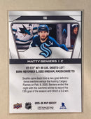 2025-26 Upper Deck 196 Matty Beniers - Hockey - MVP
