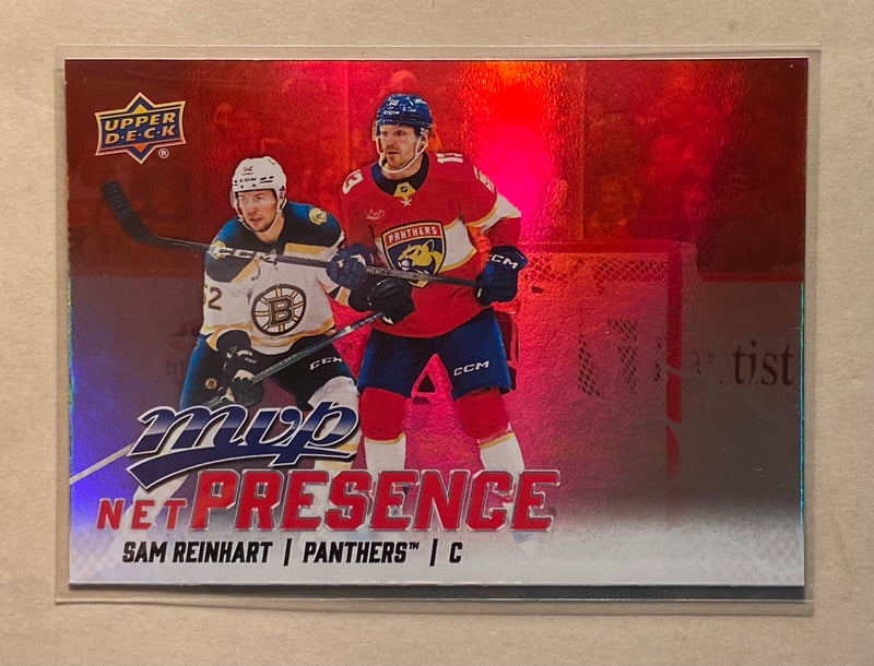 2025-26 Upper Deck NP-4 Sam Reinhart - Hockey - MVP - Net Presence