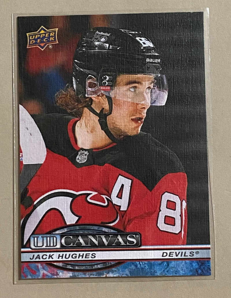 2025-26 Upper Deck C-40 Jack Hughes - Hockey - UD Canvas