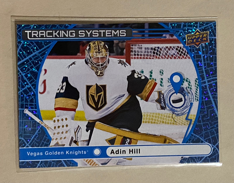 2025-26 Upper Deck TS-22 Adin Hill - Hockey - Tracker Systems - Speckle