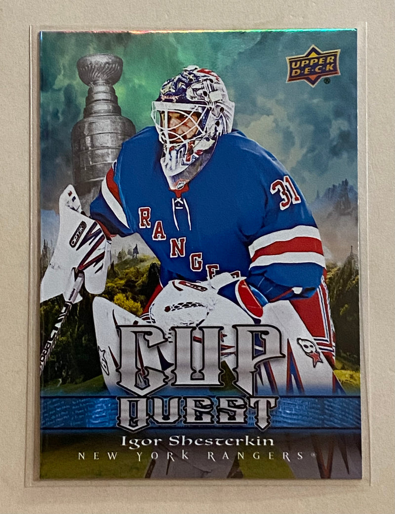 2025-26 Upper Deck CQ-4 Igor Shesterkin - Hockey - Cup Quest - Series 1