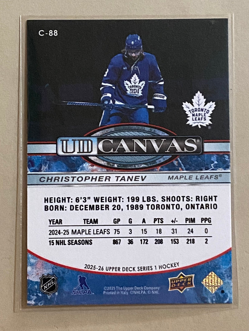 2025-26 Upper Deck C88 Christopher Taney - Hockey - UD Canvas - Series 1