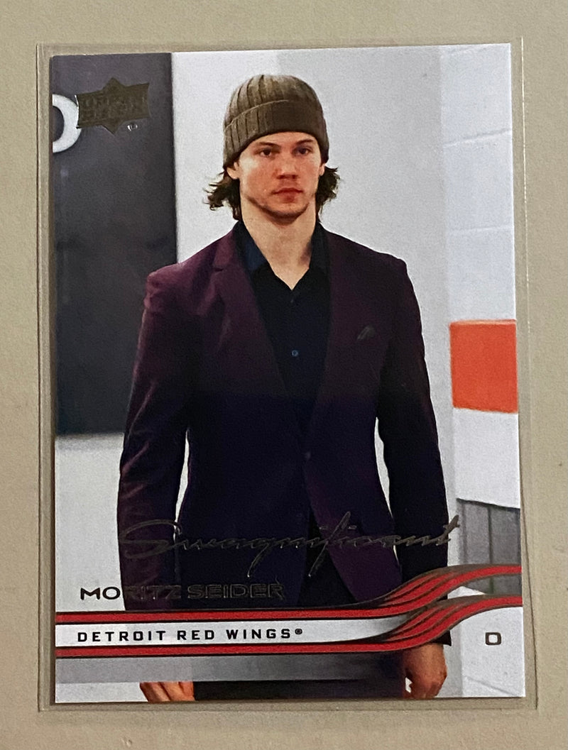 2025-26 Upper Deck 56 Moritz Seider - Hockey - Swagnificent - Series 1