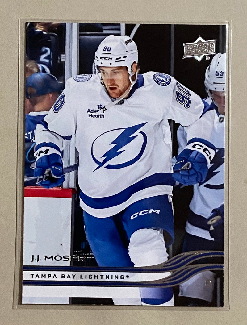 2025-26 Upper Deck 158 J. J. Moser  - Hockey - Series 1