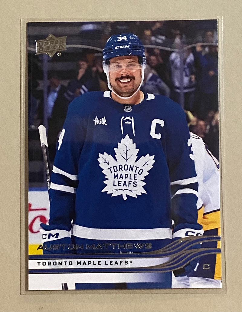 2025-26 Upper Deck 161 Auston Matthews - Hockey - Series 1