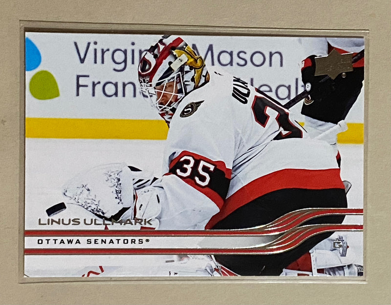 2025-26 Upper Deck 118 Linus Ullmark - Hockey - Series 1
