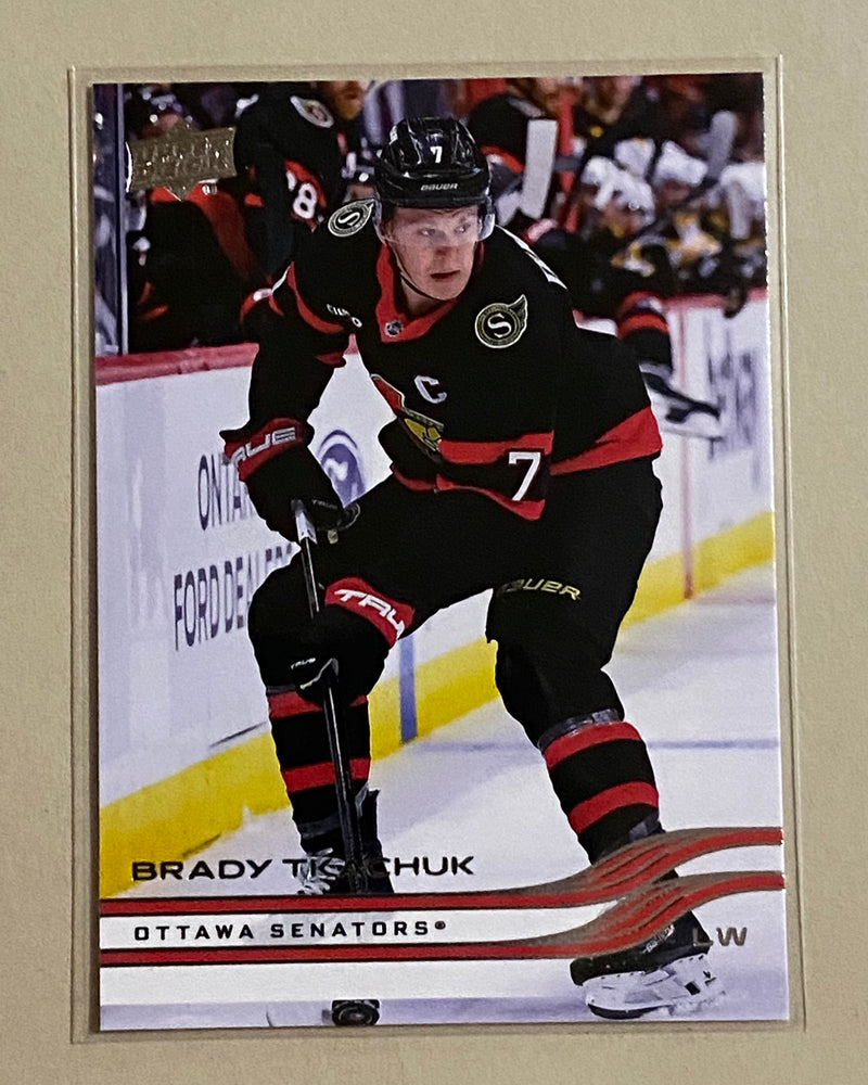 2025-26 Upper Deck 121 Brady Tkachuk - Hockey - Series 1
