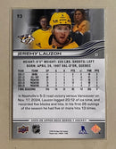 2025-26 Upper Deck 93 Jeremy Lauzon - Hockey - Series 1