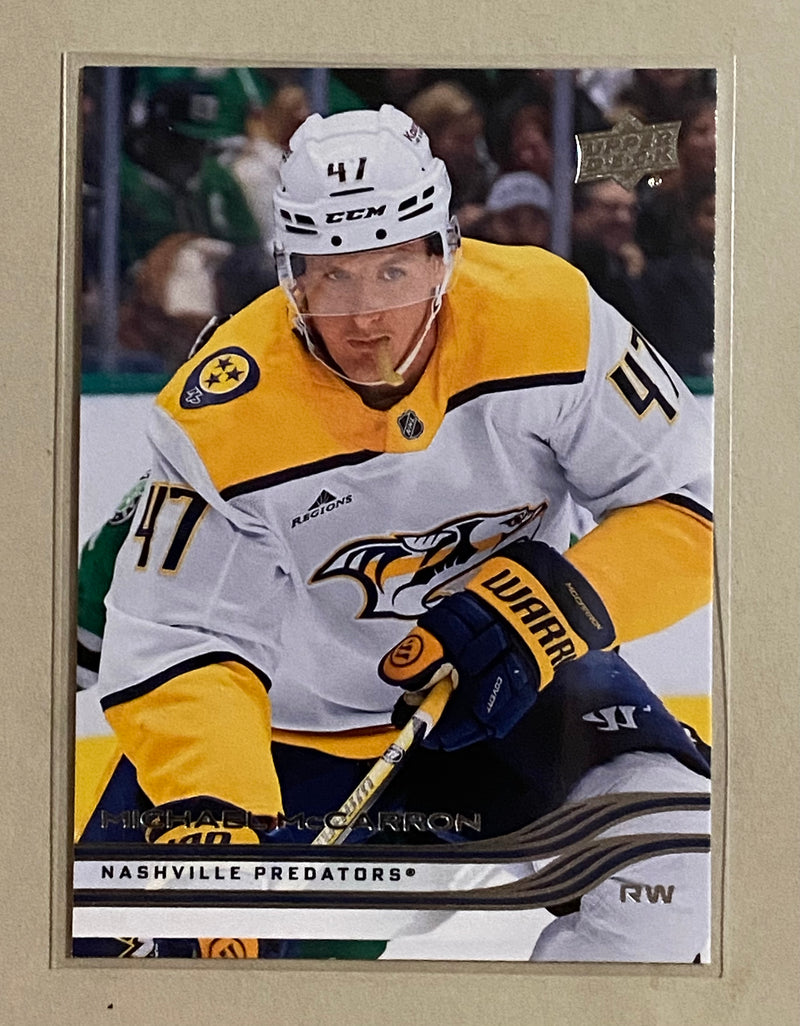 2025-26 Upper Deck 97 Michael McCarron - Hockey - Series 1