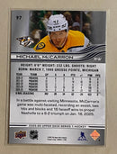 2025-26 Upper Deck 97 Michael McCarron - Hockey - Series 1