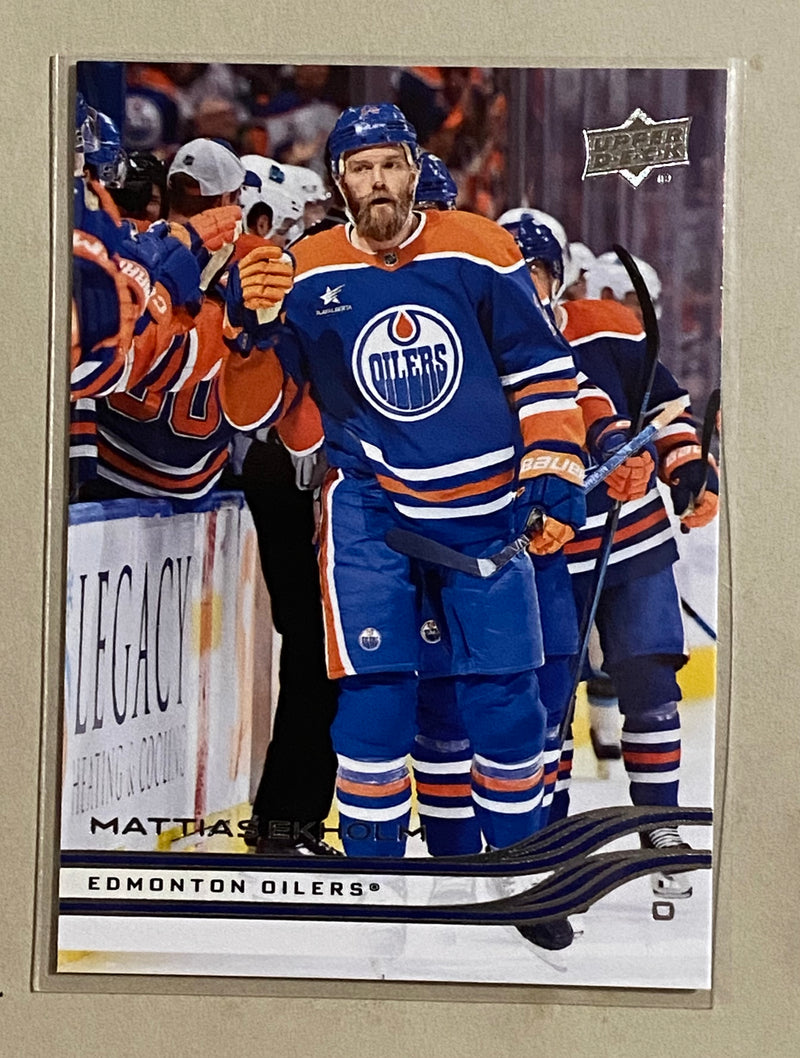 2025-26 Upper Deck 68 Mattias Ekholm - Hockey - Series 1