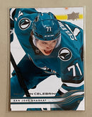 2025-26 Upper Deck 136 Macklin Celebrini - Hockey - Series 1