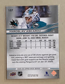 2025-26 Upper Deck 137 Yaroslav Askarov - Hockey - Series 1