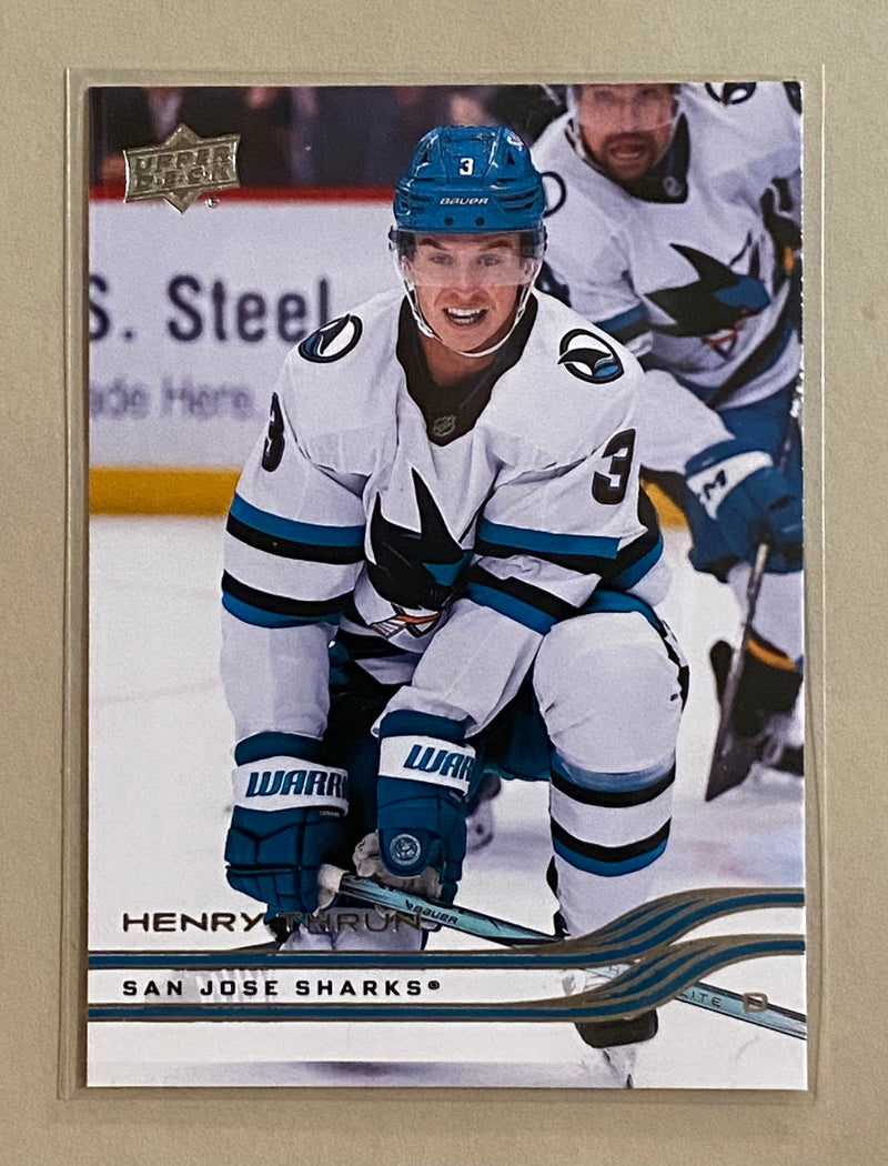 2025-26 Upper Deck 139 Henry Thrun - Hockey - Series 1