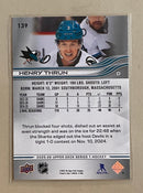 2025-26 Upper Deck 139 Henry Thrun - Hockey - Series 1