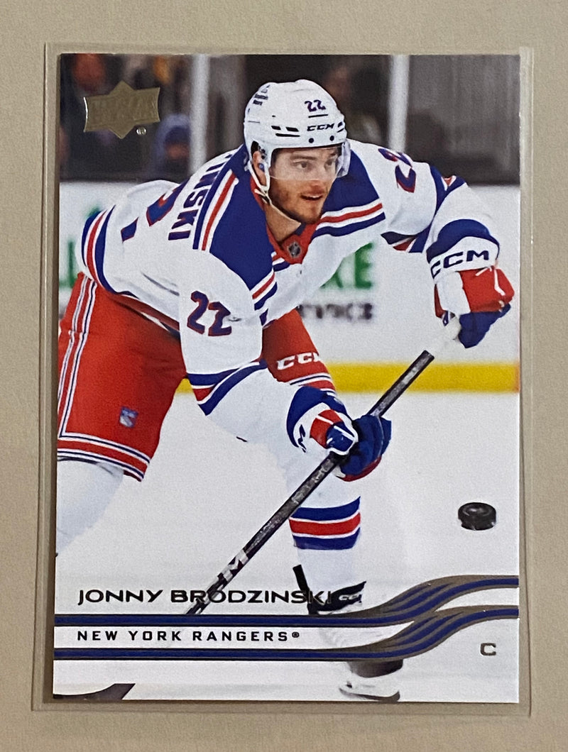 2025-26 Upper Deck 114 Jonny Brodzinski - Hockey - Series 1