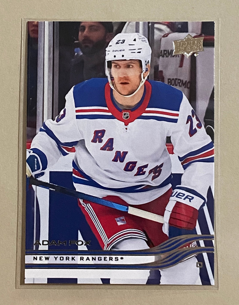 2025-26 Upper Deck 115 Adam Fox - Hockey - Series 1