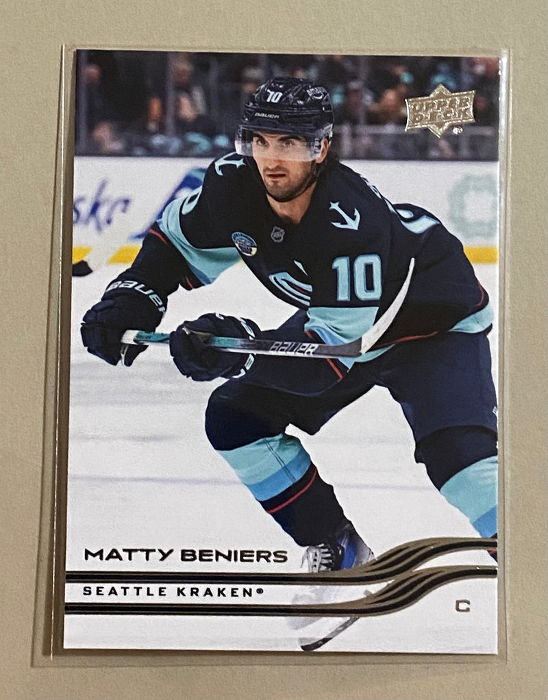 2025-26 Upper Deck 145 Matty Beniers - Hockey - Series 1