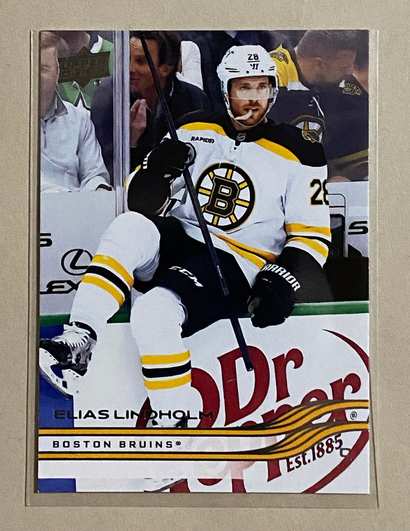 2025-26 Upper Deck 8 Elias Lindholm - Hockey - Series 1