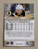 2025-26 Upper Deck 12 Nikita Zadorov - Hockey - Series 1
