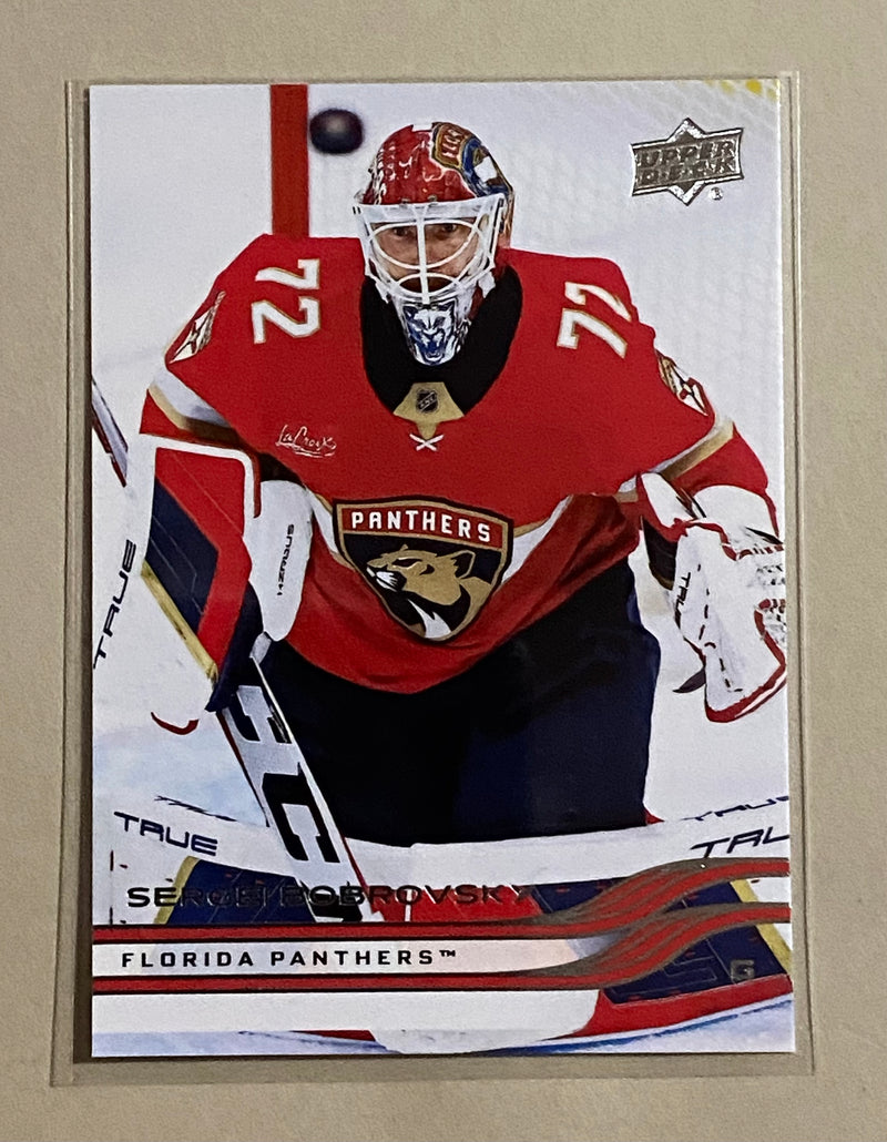 2025-26 Upper Deck 74 Sergei Bobrovsky - Hockey - Series 1