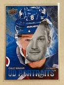 2025-26 Upper Deck P-24 Cale Makar - Hockey - Series 1 - UD Portraits - Speckle
