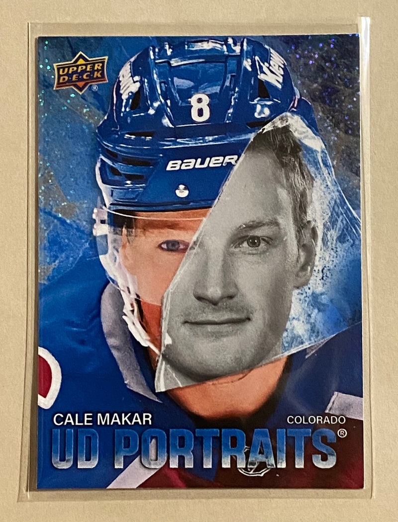 2025-26 Upper Deck P-24 Cale Makar - Hockey - Series 1 - UD Portraits - Speckle