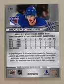 2025-26 Upper Deck Braden Schneider - Hockey - Series 1