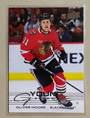 2025-26 Upper Deck 216 Oliver Moore - Hockey - Series 1 - Young Guns - RC