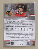 2025-26 Upper Deck 216 Oliver Moore - Hockey - Series 1 - Young Guns - RC
