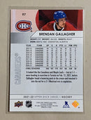 2021-22 Upper Deck 97 Brendan Gallagher - Hockey