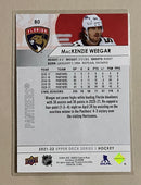 2021-22 Upper Deck 80 MacKenzie Weegar - Hockey - Series 1
