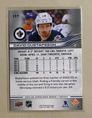 2025-26 Upper Deck 197 David Gustafsson - Hockey - Series 1