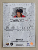 2025-26 Upper Deck 116 John Carlson - Hockey - Artifacts - Sky Blue