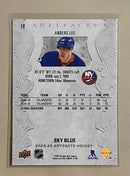2025-26 Upper Deck 18 Anders Lee - Hockey - Artifacts - Blue Sky