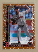 2025 Topps Holiday H22 Garrett Crochet - Baseball - Gold Lights