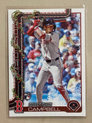 2025 Topps H103 Kristian Campbell - Baseball - Holiday - RC