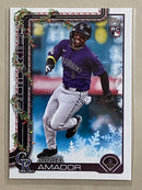 2025 Topps H42 Adael Amador - Baseball - Holiday - RC